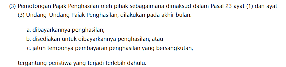 cuplikan pasal 15 PP94 tahun 2010