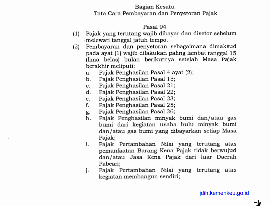 pasal 94 PMK 81 tahun 2024