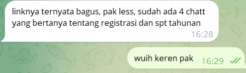 testimoni PIC Diskusi Pajak
