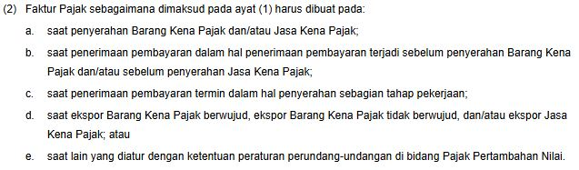 Pasal 31 ayat (2) PER-11/PJ/2025 