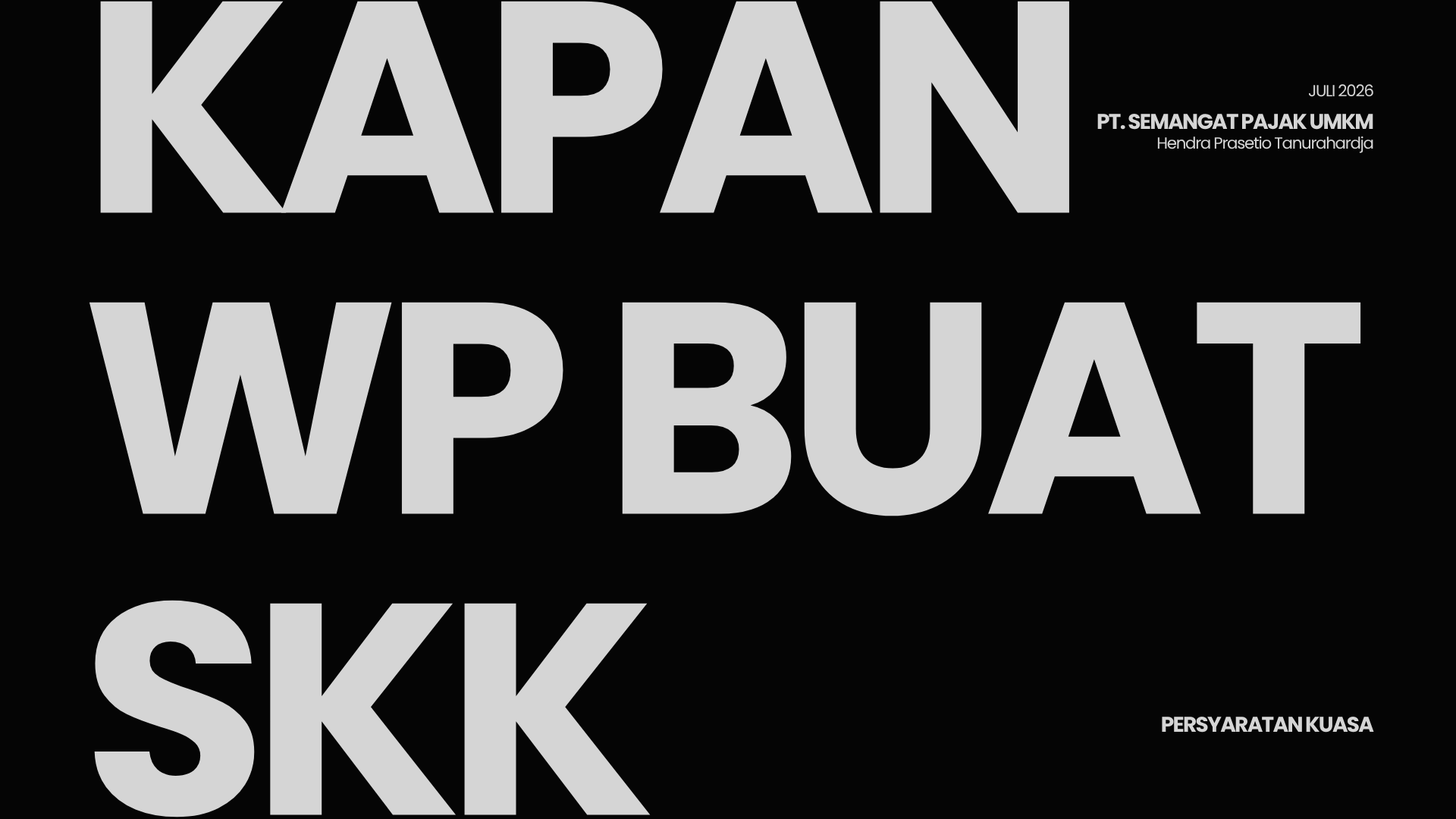 RINCIAN HAL YANG DIKUASAKAN PADA SURAT KUASA KHUSUS