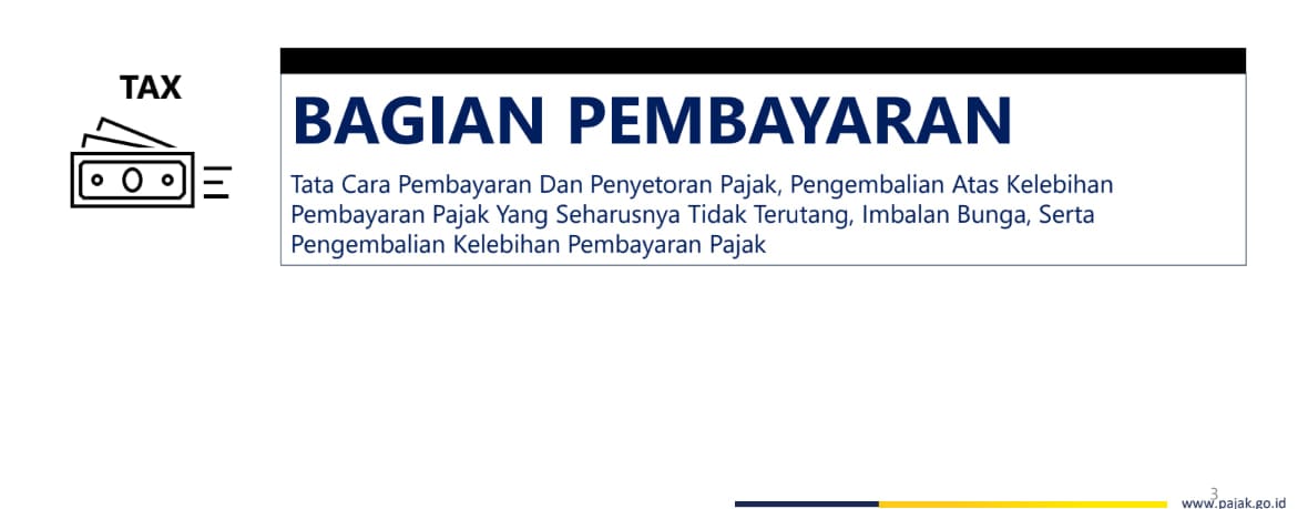 Presentasi PMK 81 tahun 2024 khusus tatacara Pembayaran dan Penyetoran Pajak
