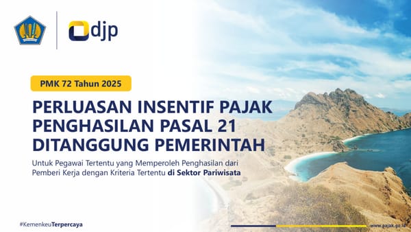 FAQ & SALINDIA PPh 21 Ditanggung Pemerintah Sektor Pariwisata