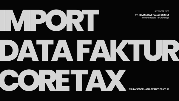 MENERBITKAN FAKTUR PAJAK