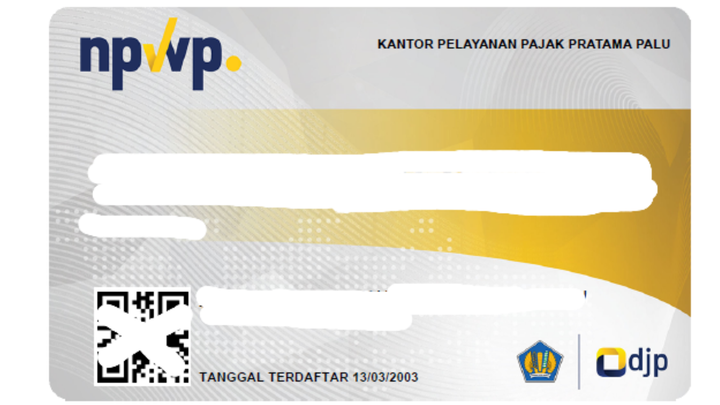Layanan Pendaftaran NPWP Kota Palu