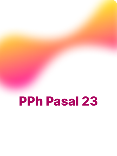 PPh Pasal 23