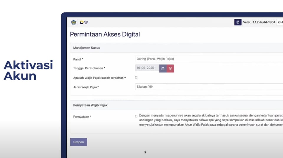 Aktivasi Akun Coretax DJP dan buat KO DJP