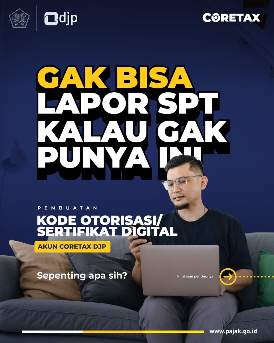Kode Otorisasi/Sertifikat Digital Coretax DJP