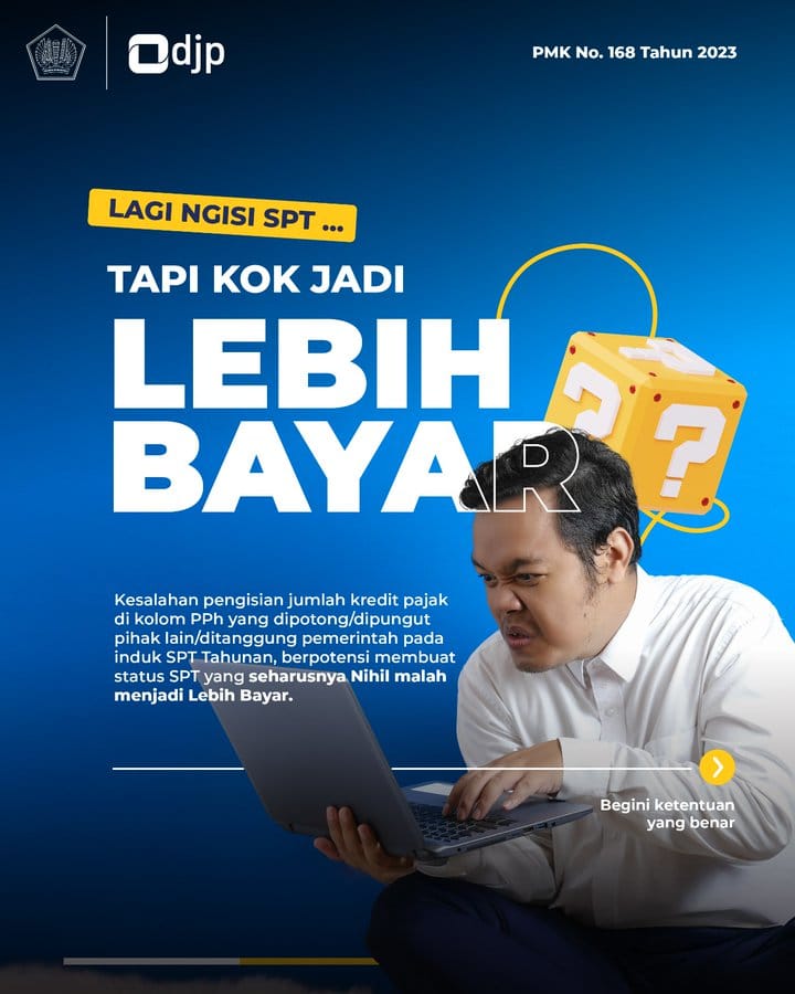 SPT Tahunan Lebih Bayar yang Seharusnya Nihil?